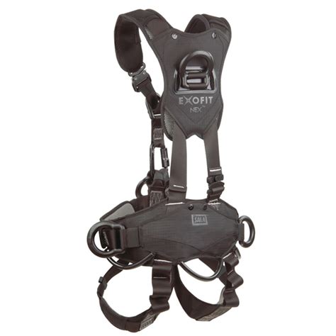 DBI SALA ExoFit NEX Rope Access/Rescue Harness - Black-Out - Industrial ...