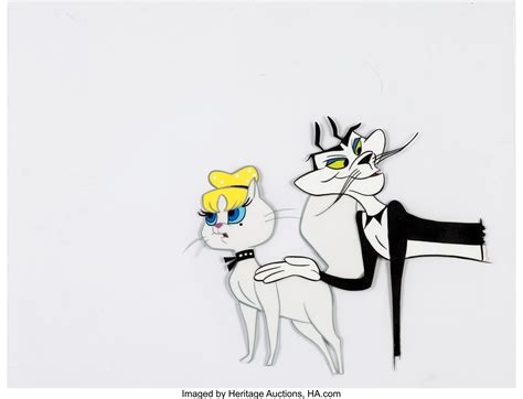 Gay Pur-ee Mewsette and Meowrice Production Cel Setup | Lot #97835 ...