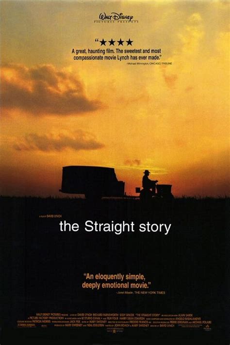 The Straight Story Movie Poster (#1 of 4) - IMP Awards