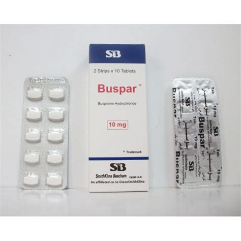 Buspar 10mg Tablets - Rosheta