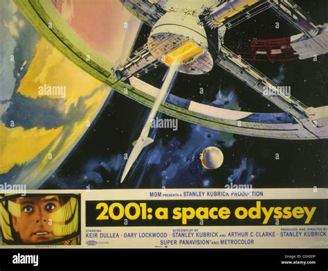 2001: A SPACE ODYSSEY Poster for 1968 MGM film directed by Stanley Kubrick Stock Photo - Alamy