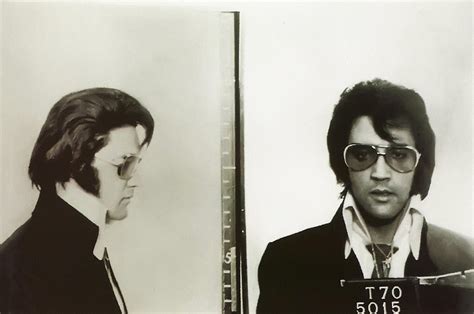 Elvis Mugshot 1970 Photograph by Digital Reproductions