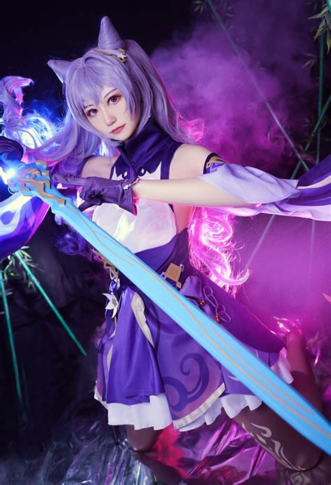 Keqing Costume - Genshin Impact Cosplay | Outfit for Sale