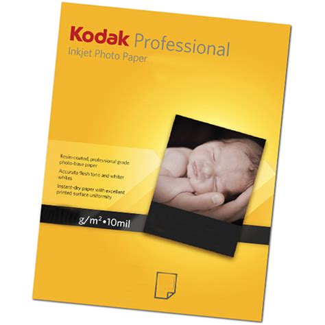 Kodak Professional Metallic Photo Inkjet Paper KPRO1319MTL B&H