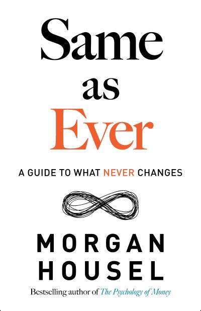 Morgan Housel's New Book, Same As Ever - Penguin Random House