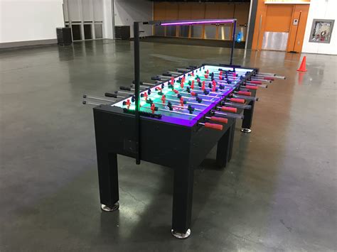 XXL LED Lighted Foosball Table - Over 21 Party Rentals