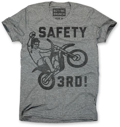 Safety Third Tee | Mens tees, Shirts, T shirt