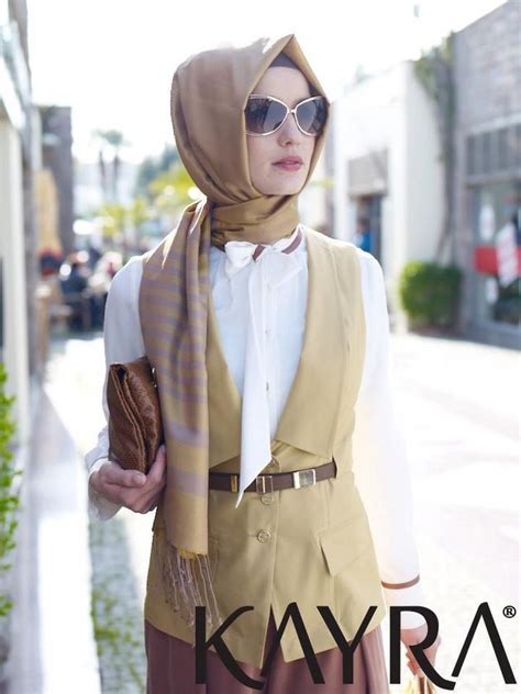 20 Modest Ways to Wear Hijab At Work Elegantly | Office wear women work outfits, Office attire ...