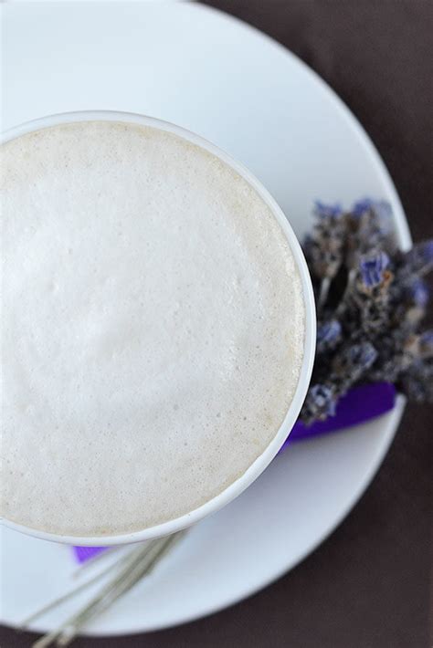 Lavender Earl Grey Tea Latte - Natural Fit Foodie