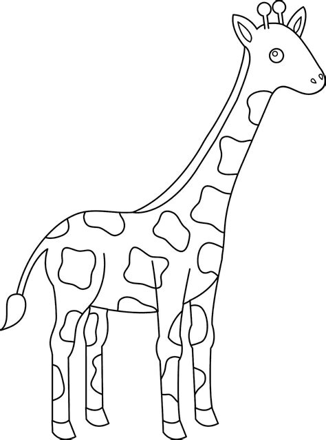 Cartoon Giraffe Drawing at GetDrawings | Free download