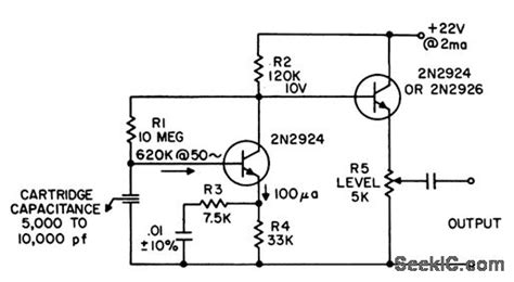 CERAMIC_CARTRIDGE_PHONO_PREAMP - Basic_Circuit - Circuit Diagram - SeekIC.com