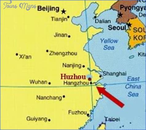 Huzhou Map - ToursMaps.com