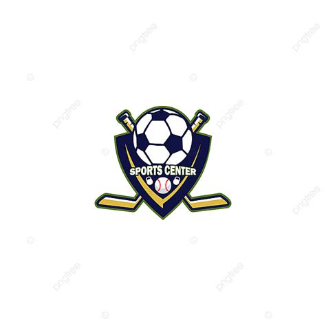 Sports Center Clipart Hd PNG, Sport Center Logo Design, Ball, Soccer ...