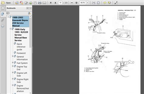 Kawasaki Atv 220 1992 Digital Service Repair Manual - PDF DOWNLOAD - HeyDownloads - Manual Downloads