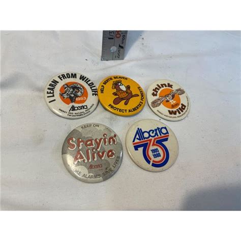 Vintage badges