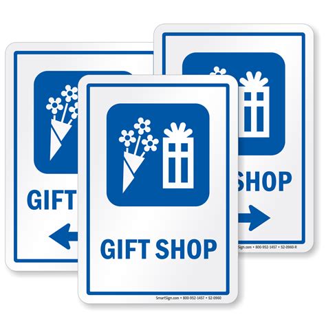 Gift Shop Signs | Gift Shop Door Signs