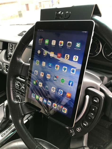 IPad Stand Car Steering Wheel Universal I Pad/ Tablet Holdercar ...