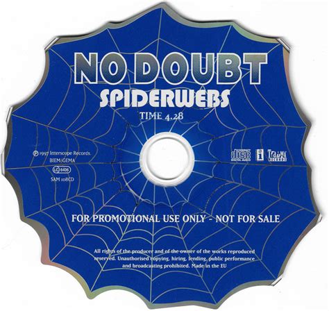 No Doubt – Spiderwebs (1997, CD) - Discogs