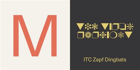 ITC Zapf Dingbats #ad , #Paid, #paid, #Dingbats, #Zapf, #ITC | Dingbats, Myfonts, Icon illustration