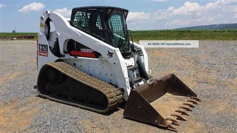 2010 Bobcat T320 Track Skid Steer Loader Diesel Machine Tractor ...