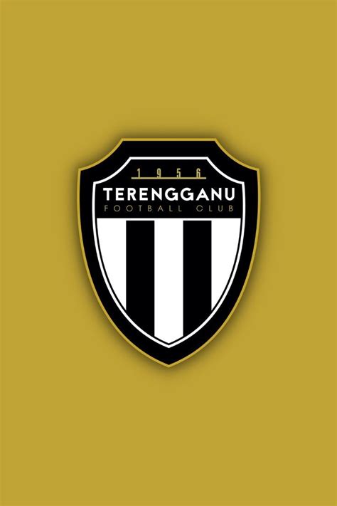 a black and white soccer badge on a yellow background with the words ...