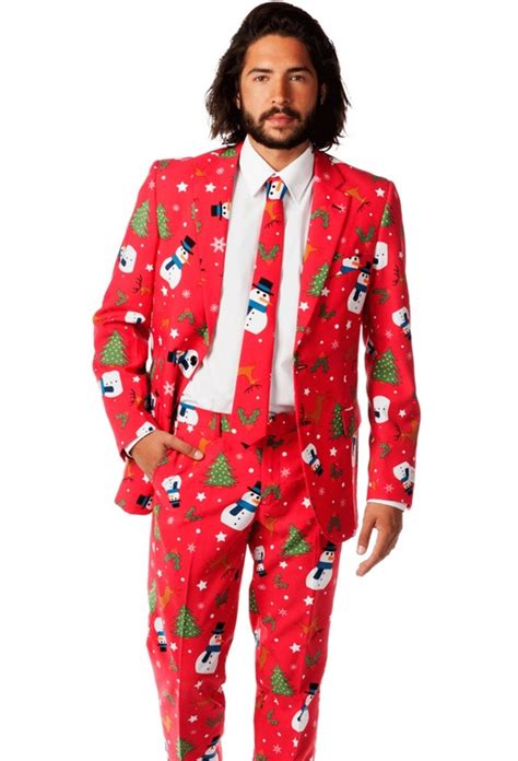 Ugly Christmas Sweater Suits Are a Thing | Glamour