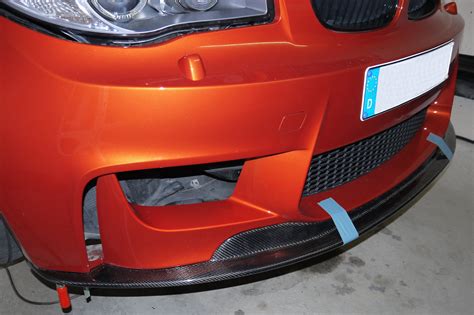 [Verkauft] - 1er M Coupé "Slek-Style" Carbon Frontspoiler-Lippe NEU