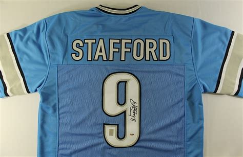 Matthew Stafford Signed Lions Jersey (Stafford Hologram & PSA COA) | Pristine Auction