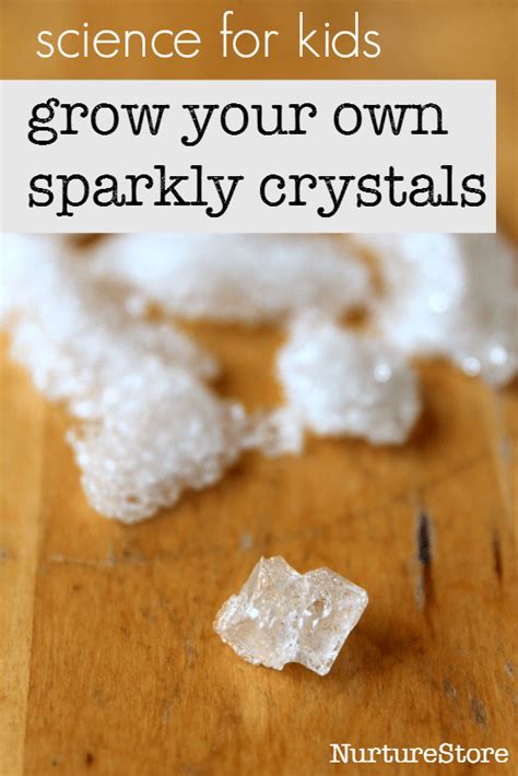 How to grow crystals :: easy kids science project - NurtureStore