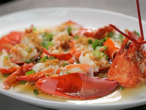 Lobster in Garlic Sauce Recipe | Food Network