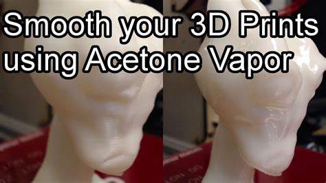 Cold Acetone Vapor Smoothing Tutorial (Look, so smooth!) | Acetone, Tutorial, Vapor