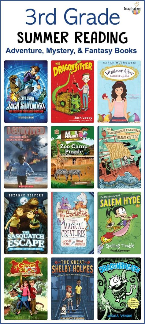 50 Best 3rd Grade Books for Summer Reading (Age 8) | 3rd grade reading, 3rd grade books, Summer ...