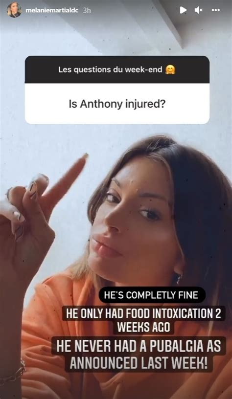 Anthony Martial's wife denies Ole Gunnar Solskjaer injury claims at Man ...