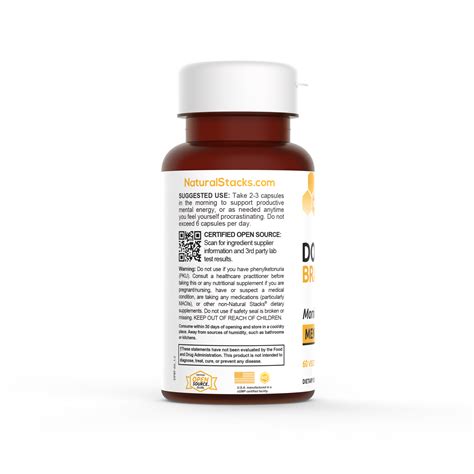 Dopamine Brain Food™ Supplement - Natural Stacks Australia