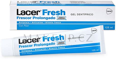 Lacer Fresh Gel Toothpaste - Gel-Zahnpasta | Makeup.cz