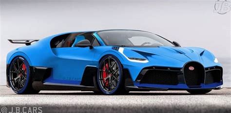 Bugatti Divo Grand Sport Rendered as The Roadster Bugatti Needs To Build - autoevolution