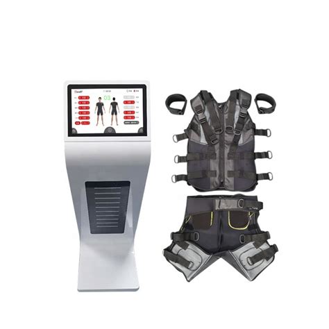 Bodytec fitness sport trainer body slimming vest EMS training machine muscle stimulator suit gym ...