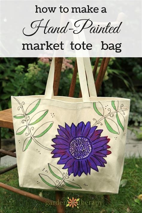 tote bag painting ideas - Parthenia Worthy