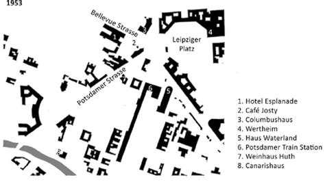 1 Potsdamer Platz map from 1953 | Download Scientific Diagram