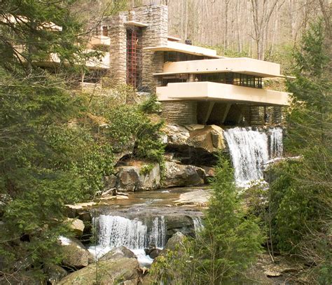 Books Of Circe: Frank Lloyd Wright's Falling Water House