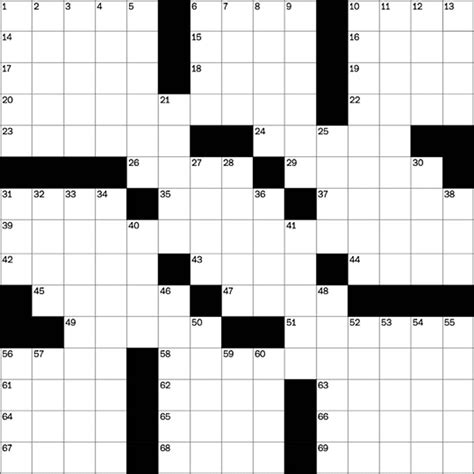 Printable Wsj Crossword - Printable Crossword Puzzles