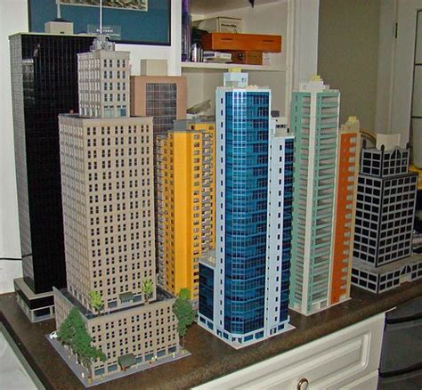 N scale skyscrapers | Some more of my buildings. I can only … | Flickr