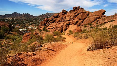 Echo Canyon Trail up Camelback Photograph by Daniel Woodrum