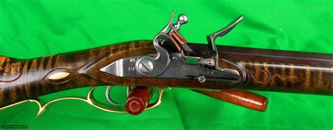 Custom Made 54 cal Flintlock Muzzleloader - Beautiful Rifle