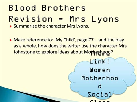 THEMES in Blood Brothers | Teaching Resources