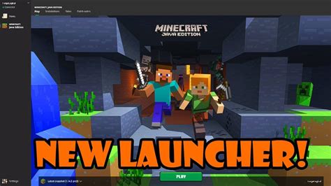 HOW TO USE THE MINECRAFT JAVA LAUNCHER - YouTube