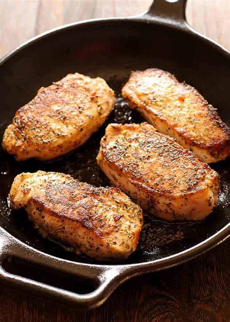 Boneless Pork Chops in Creamy Irish Whiskey Sauce