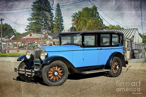 1928 Buick Master Six Sedan Photograph by Dave Koontz