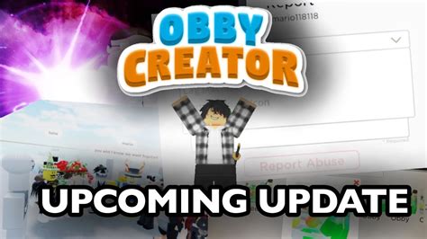 Whats In The Upcoming Update To Obby Creator!? | Obby Creator - YouTube