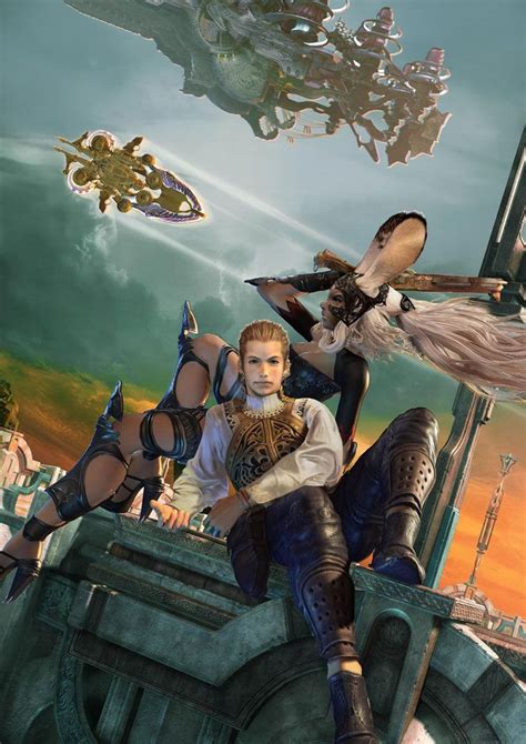 Fran, Balthier & Airships - Characters & Art - Final Fantasy XII Final Fantasy Xii, Fantasy Love ...